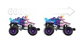 smash - LEGO Monster Jam Sparkle Smash Pull-Back 42220 - 8 nuotrauka