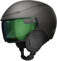 Slidinėjimo šalmas Atomic Revent GT Amid Visor HD juodas/žalias (Black/Green)