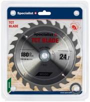 medienos pjovimas - SPECIALIST+ pjovimo diskas medienai 180x24T x 30/20/16 mm - 1 nuotrauka