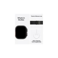 l cell - Apple Watch Ultra 3 GPS + Cellular 49mm Black Titanium Case with Black Titanium Milanese Loop - Large - 2 nuotrauka