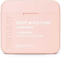 MONDAY Deep Moisture + Keratin plaukų kaukė sausiems ir pažeistiems plaukams 250ml