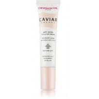 Dermacol Caviar Energy Anti-Aging Eye & Lip Cream senėjimą stabdantis paakių ir lūpų srities kremas - 15 ml.