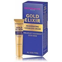 Dermacol Gold Elixir Rejuvenating Caviar Eye Cream jauninamasis paakių kremas - 15 ml.