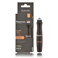 Floslek Flosmen Eye Cream paakių kremas nuo raukšlių vyrams - 15 ml. su rutuliniu aplikatoriumi