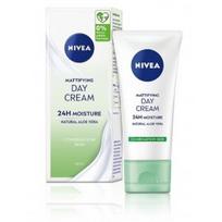 Nivea Mattifying Day Cream matinį efektą suteikiantis dieninis veido kremas - 50 ml.
