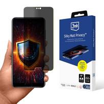 stiklo matine plevele - 3mk Silky Matt Privacy Privacy Screen Protector for Huawei P20 Pro - 1 nuotrauka