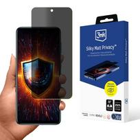 motoroleriai apsauga - 3mk Silky Matt Privacy Privacy Screen Protector for Motorola Moto G42 - 1 nuotrauka