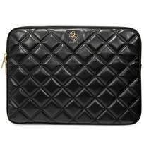 nesiojamo kompiuterio 14 deklas - Guess Quilted 4G cover for a 14" laptop - black - 1 nuotrauka