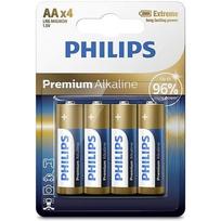 1.5v baterija aa - Elementai Philips, Premium AA 4 - 1 nuotrauka