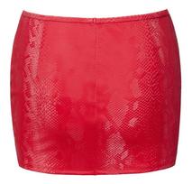 apatinis sijonas - Cottelli party Mini Skirt red S seksualus sijonas - 2 nuotrauka