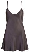seksualus naktiniai - Cottelli lingerie Satin Chemise Black M seksualūs naktiniai - 3 nuotrauka