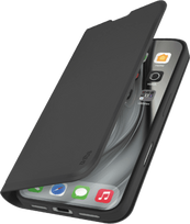 SBS Wallet Stand Dėklas Apple iPhone 17 Pro Max, Juodas (Black)