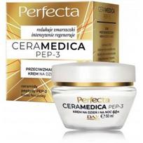 PERFECTA CeraMedica PEP-3 60+ dieninis ir naktinis veido kremas nuo raukšlių - 50 ml.
