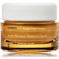 Korres Black Pine Primus atkuriamasis naktinis veido kremas - 40 ml.