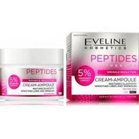 Eveline Peptides Therapy Face Cream-Ampoule Wrinkle Reduction veido kremas nuo raukšlių - 50 ml.