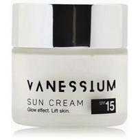 Vanessium Glow Effect Lift Skin Sun Cream SPF15 apsauginis veido kremas - 50 ml.