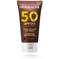 Dermacol Sun Cream Water Resistant SPF50 vandeniui atsparus apsauginis veido kremas nuo saulės visai šeimai - 50 ml.