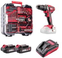 20v suktuvas - Worcraft DCD20V-74P 20V LI-ION, 2x2.0Ah (su priedais) - 1 nuotrauka