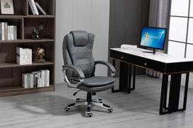 Activejet YK7304 šildoma biuro kėdė su masažu pilka (Grey)