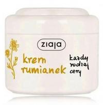 Ziaja Chamomile Face Cream drėkinantis veido kremas su ramunėlių ekstraktu - 100 ml.