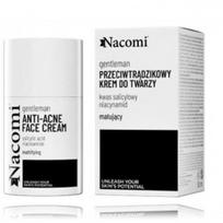 Nacomi Gentleman Anti-Acne Face Cream matinį efektą suteikiantis veido kremas vyrams nuo spuogų - 50 ml.