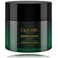 Clochee Resveratrol Care Renew Night Cream naktinis veido kremas - 50 ml.