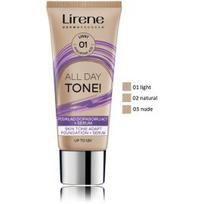 Lirene All Day Tone atspalvį suteikiantis veido kremas - 02 Natural