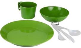 GSI Outdoors Cascadian 1 Person Table Set Green