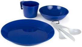 GSI Outdoors Cascadian 1 Person Table Set Blue