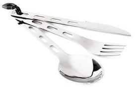 GSI Outdoors Glacier Stainless Ring Cutlery Set