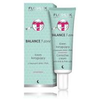 Floslek Balance T-Zone Correcting naktinis veido kremas mišriai odai - 50 ml.