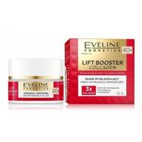 Eveline Lift Booster Collagen Strongly Smoothing Cream-Wrinkle Filler 40+ veido kremas nuo raukšlių - 50 ml.