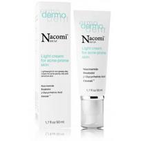Nacomi Next Level Dermo Light Cream For Acne-prone Skin veido kremas probleminei odai - 50 ml.