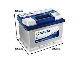 akumuliatorius 60ah - Varta BD D59, 60Ah 540A EN 12V - 2 nuotrauka