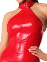 raudonos sukneles - Noir Handmade F354 Seksuali suknelė Raudona (Red) XL - 4 nuotrauka