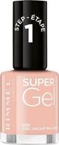 Rimmel Super Gel Nail Polish nagų lakas - 008 Girl Group Blush