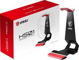 MSI HS01 HEADSET STAND (Juodas/Raudonas)