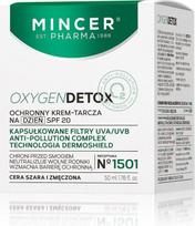 MINCER PHARMA Oxygen Detox SPF20 No.1501 apsauginis dieninis veido kremas papilkėjusiai ir pavargusiai odai - 50 ml.
