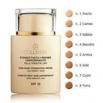 COLLISTAR Even Finish Foundation + Primer makiažo pagrindas ir gruntas 35 ml. - 1 Ivory