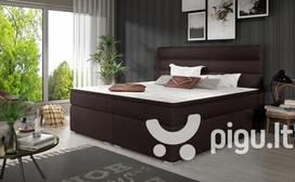Lova NORE Softy 160x200 cm, ruda
