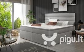 Lova NORE Softy 180x200 cm, pilka