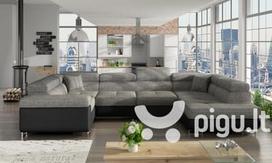 Pirkti Minkštas kampas NORE Letto, tamsiai pilkas/juodas - Photo 1