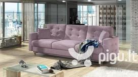 Sofa NORE Asgard, rožinė