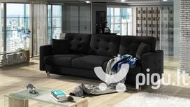 Sofa NORE Asgard, juoda