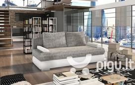 Sofa NORE Milo, pilka/balta