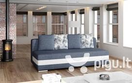 Sofa NORE Calia, mėlyna/balta