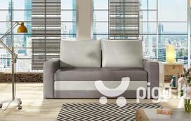 Sofa NORE Wave, pilka/balta
