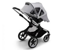 can can - Bugaboo Fox 2 / Cameleon 3 vasarinis stogelis breezy sun canopy Misty Grey - 1 nuotrauka