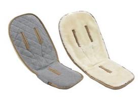 Bugaboo Fox / Donkey / Cameleon / Bee / Buffalo merinosų vilnos įklotas / wool seat liner