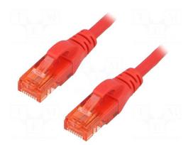 Digitus Premium CAT 6 UTP Patch Cable Red 1m